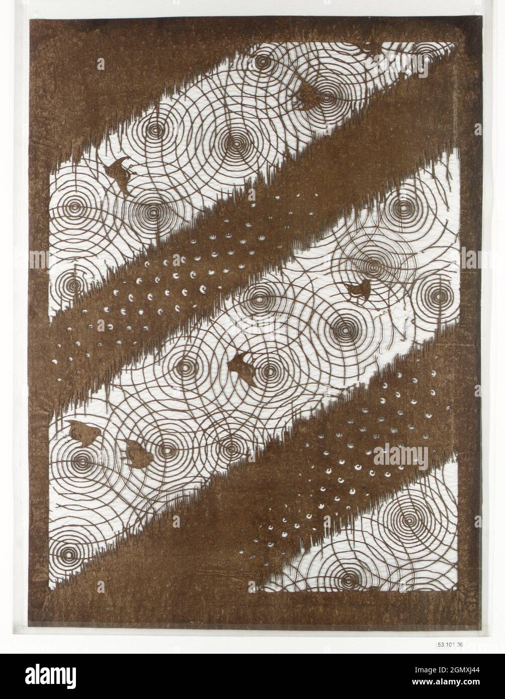 Stencil. Period: Edo period (1615-1868); Culture: Japan; Medium: Paper ...