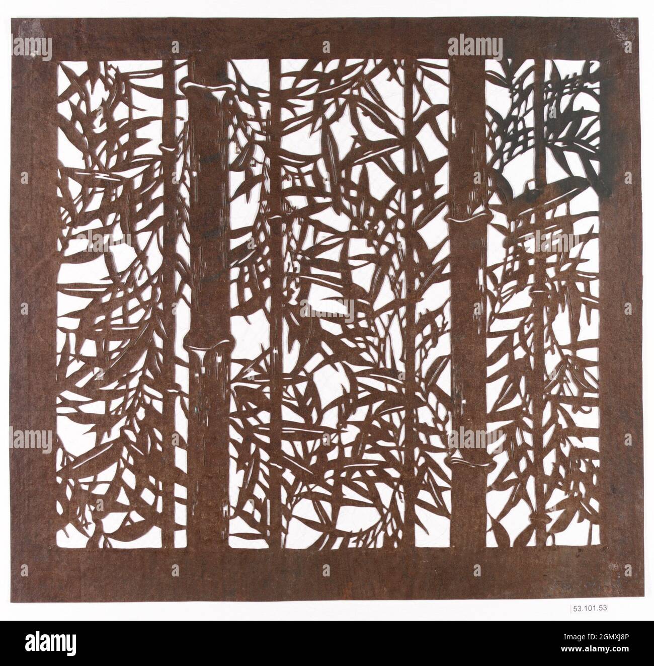Stencil. Period: Edo period (1615-1868); Culture: Japan; Medium: Paper ...