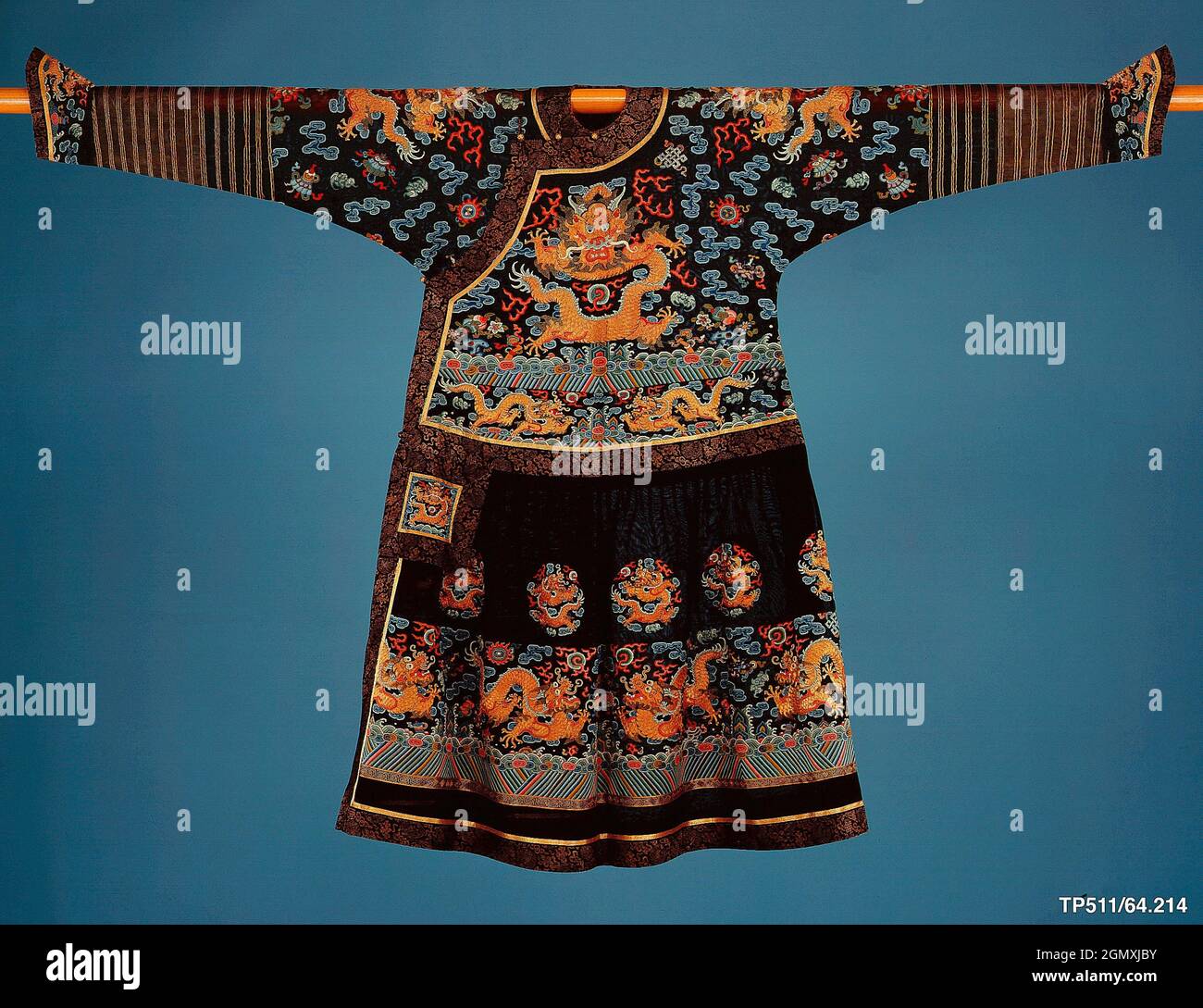 Robe of State. Period: Qing dynasty (1644-1911); Date: 19th century ...