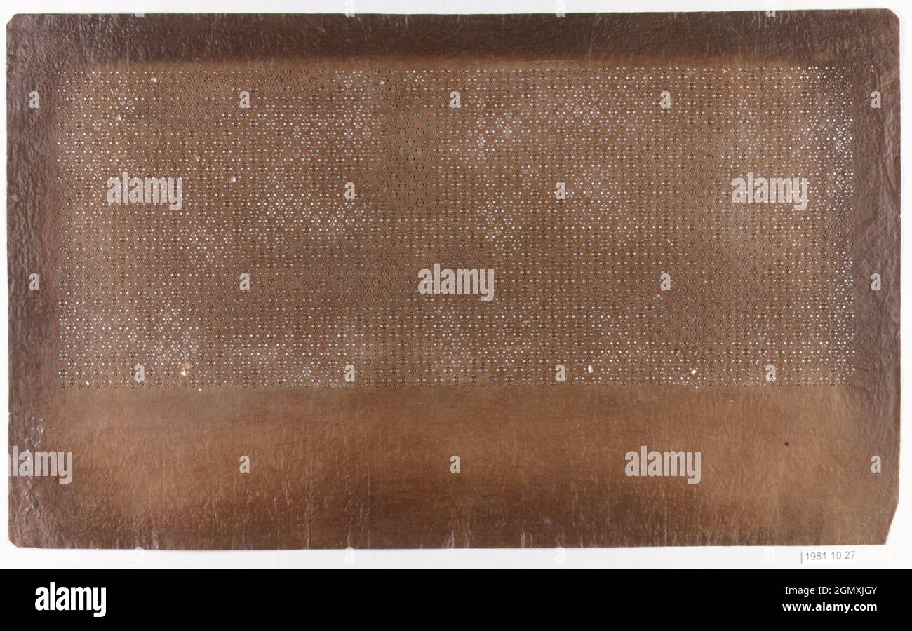 Stencil. Period: Edo period (1615-1868); Date: 19th century; Culture ...