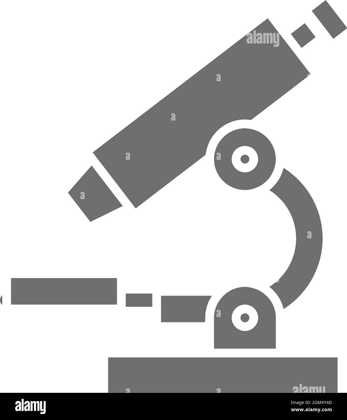 Grey microscope Black and White Stock Photos & Images - Alamy