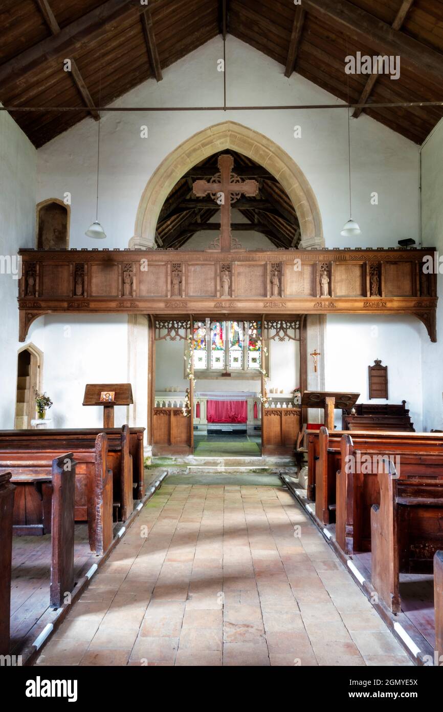 St Peter's Church, Dunton, Norfolk, England, UK Stock Photo