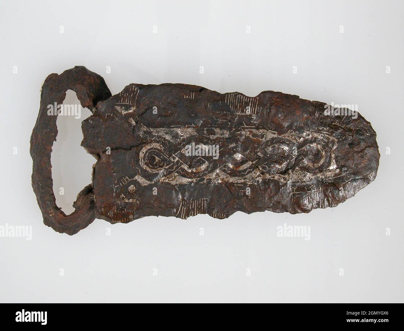 Belt Buckle Attachment Plate. Date 4th7th century; Culture Frankish