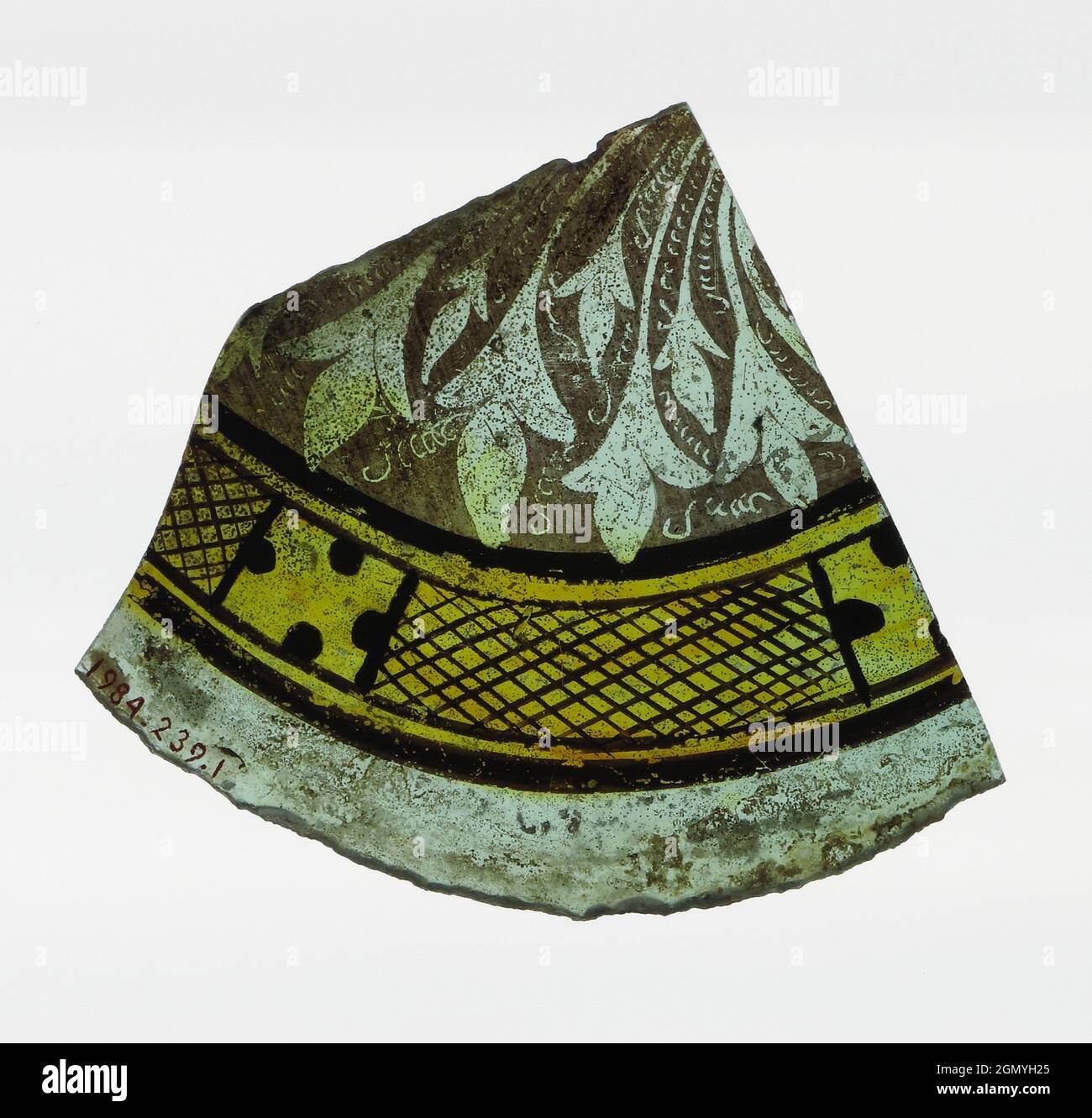 Glass Fragment. Date 13th15th century; Culture French; Medium