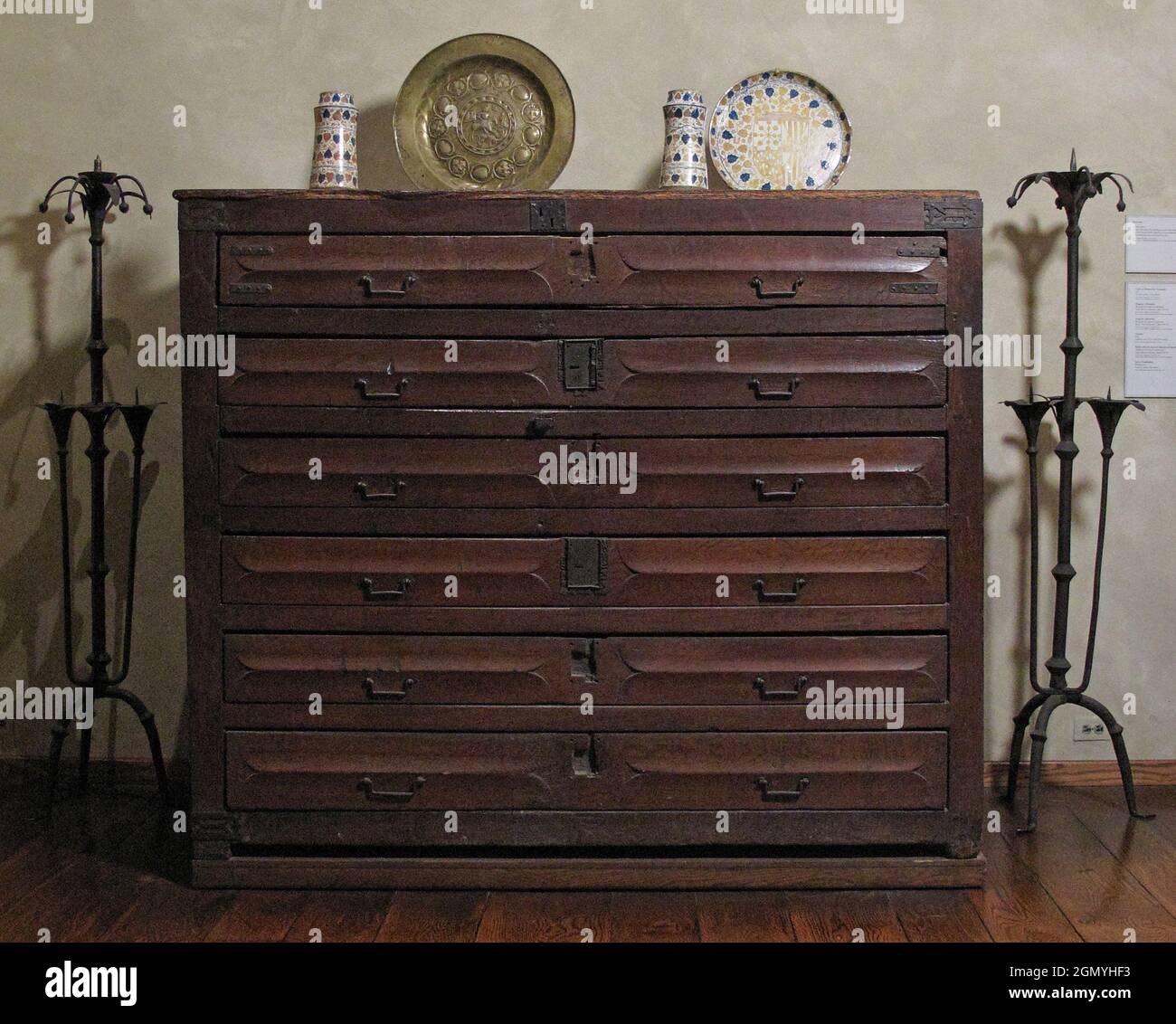 Chest of Drawers for Vestments. Date 15th century; Culture French