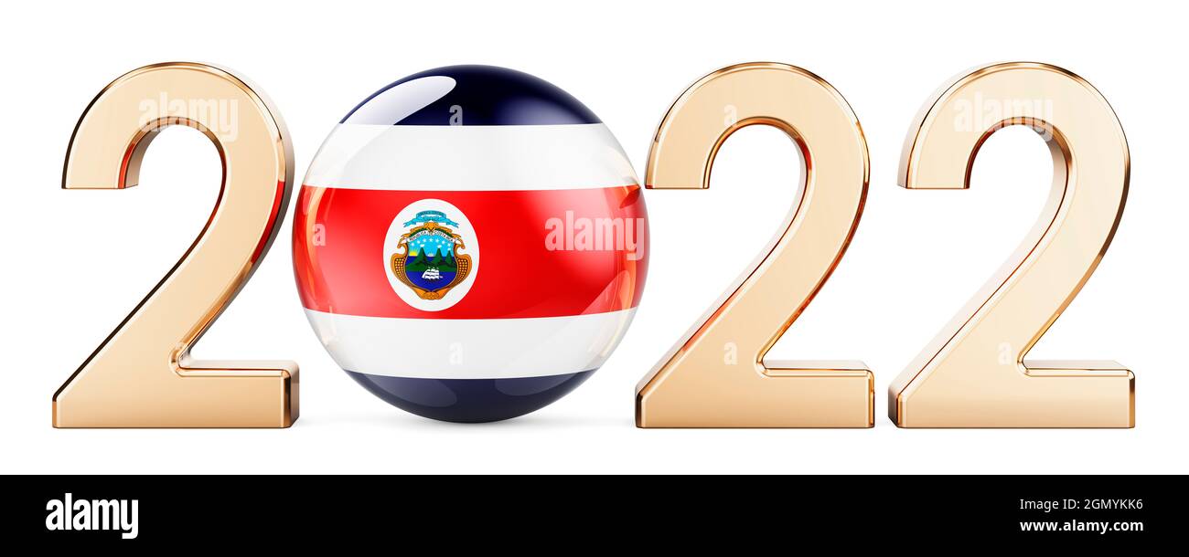 Costa Rican Flag 2022