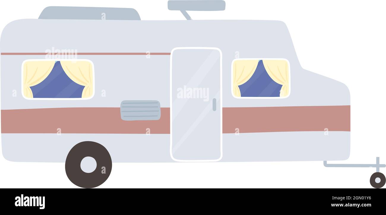 camping trailer transport Stock Vector Image & Art - Alamy