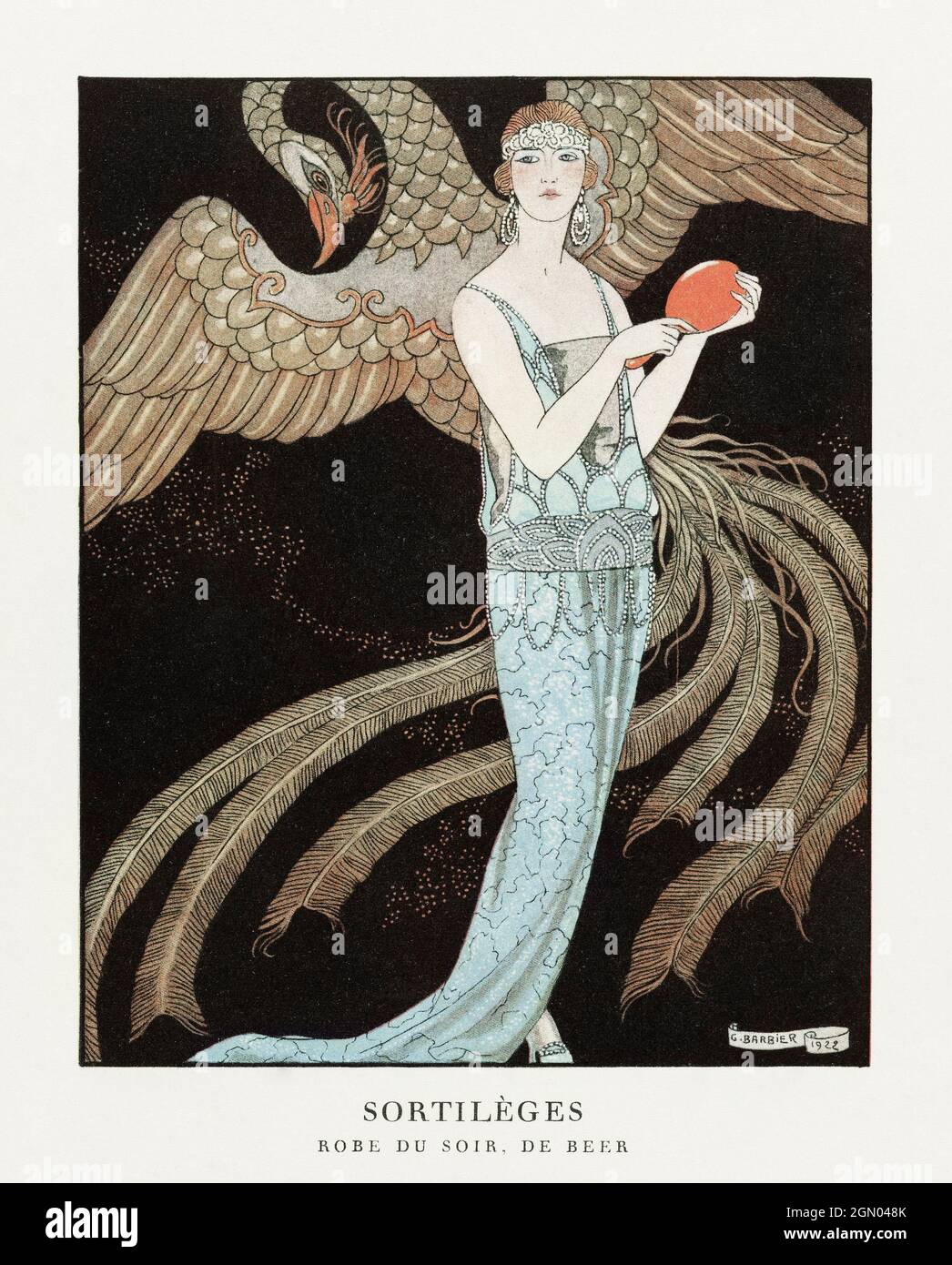 Fashion illustration 1920s hi-res stock photography and images - Alamy