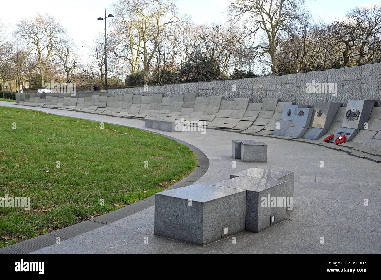 Australian War Memorial in Hyde Park Corner,London Stock Photo