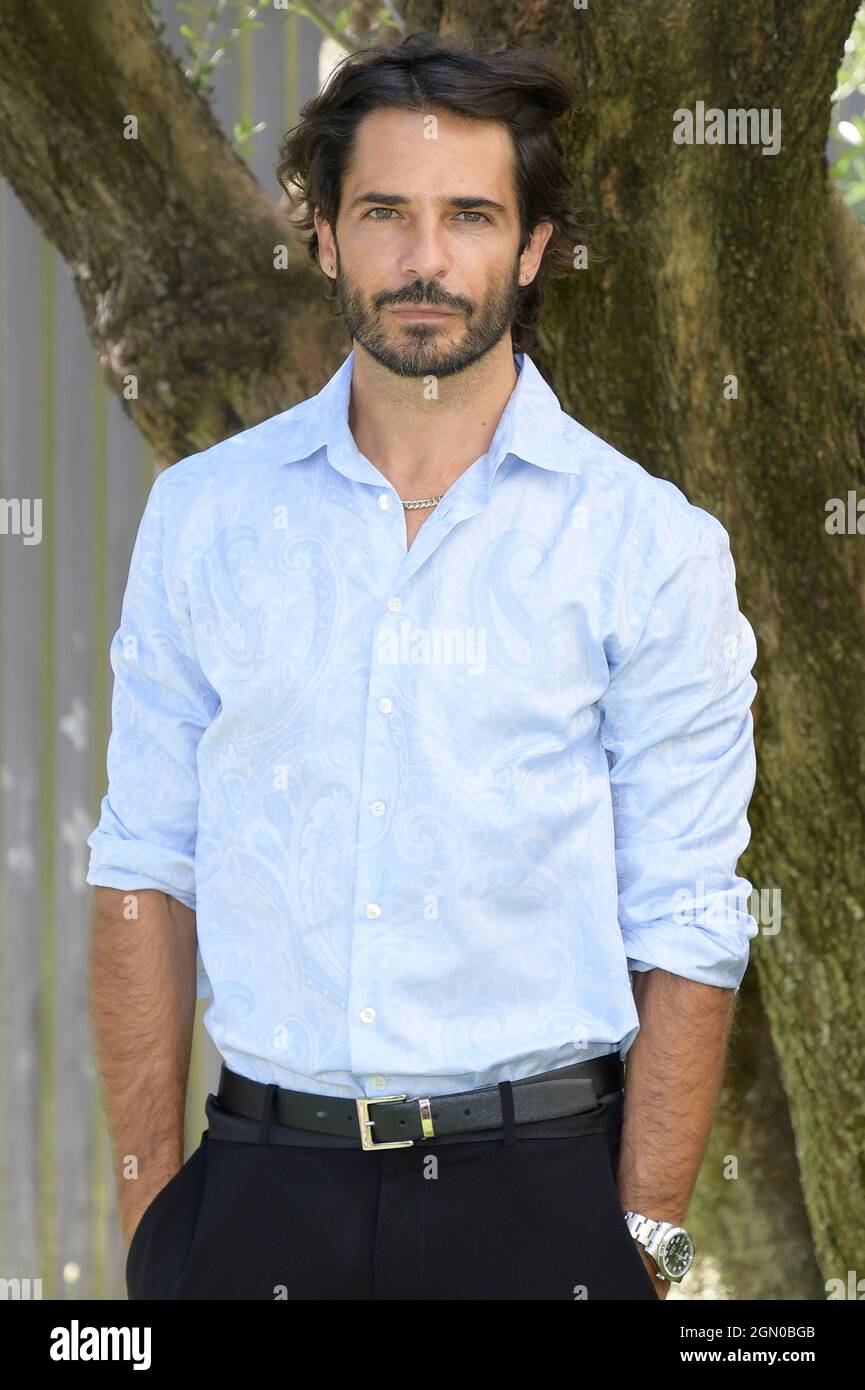 Marco Bocci at the photocall of the Rai fiction Fino all'ultimo battito ...
