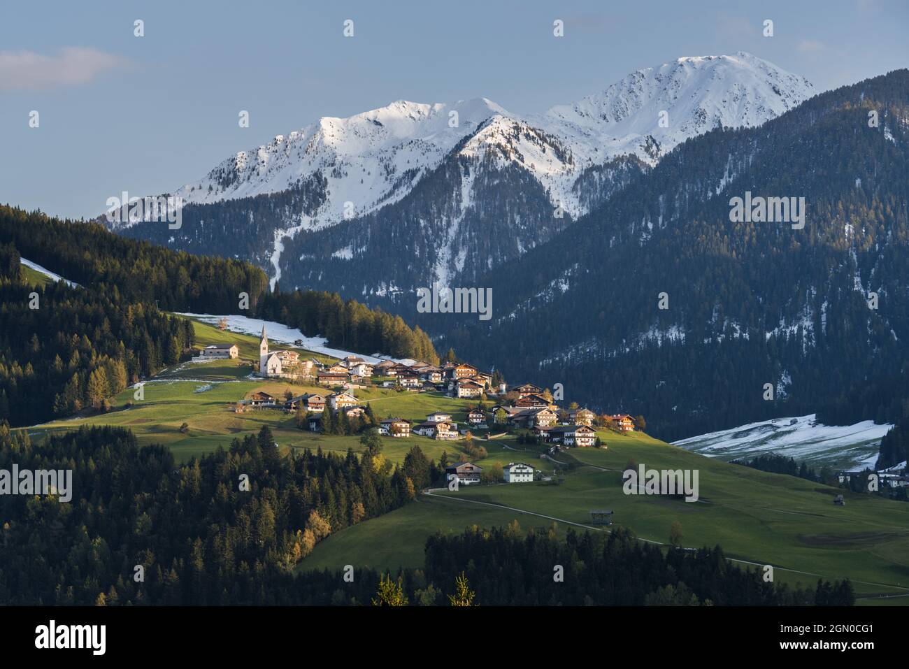 Sankt Oswald, Gailtal, Hochpustertal, East Tyrol, Tyrol, Austria Stock Photo