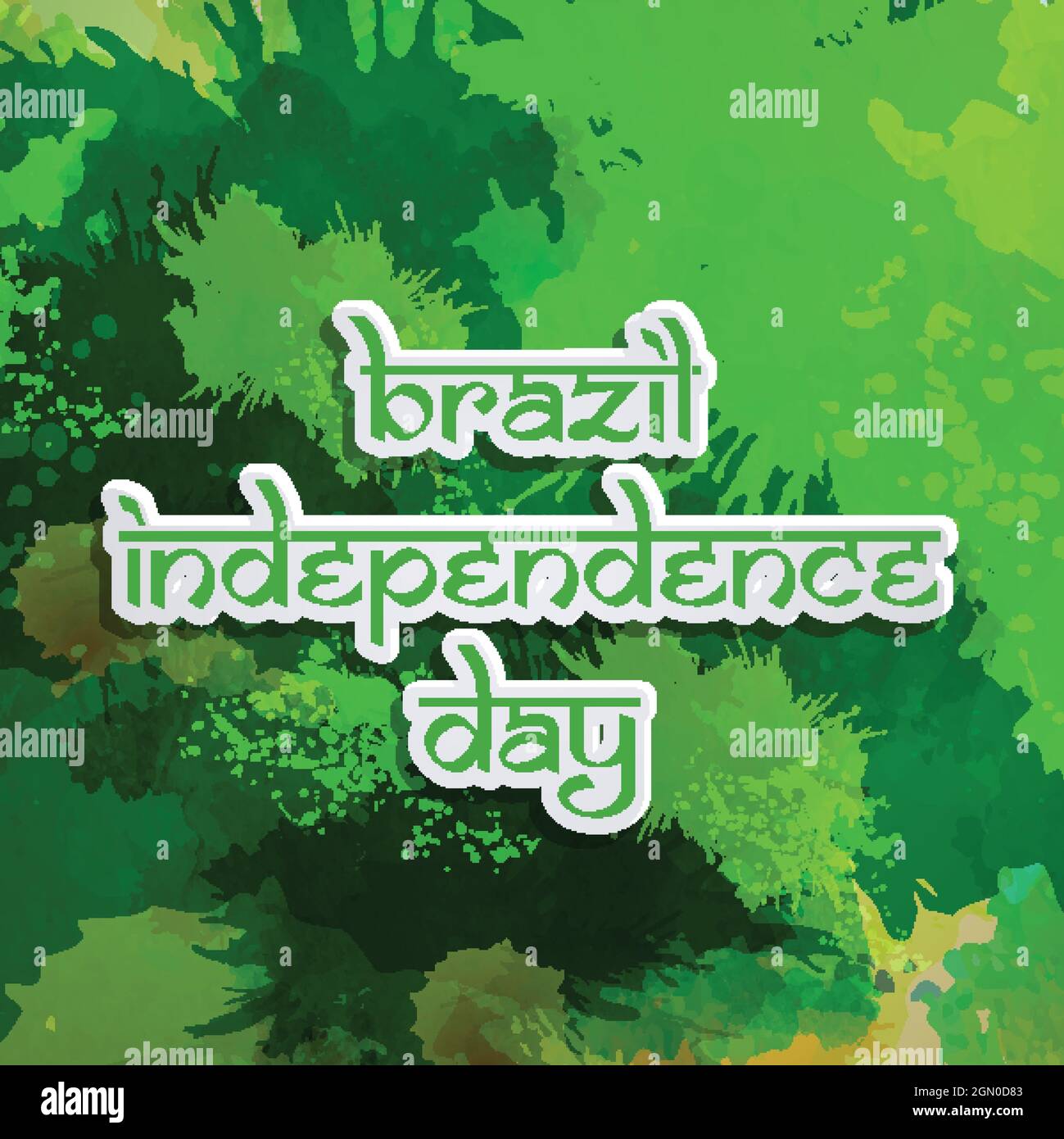 Brazil Independence Day Stock Vector Image & Art - Alamy
