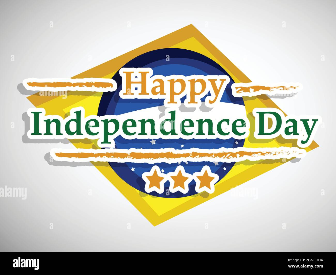Brazil Independence Day Stock Vector Image & Art - Alamy