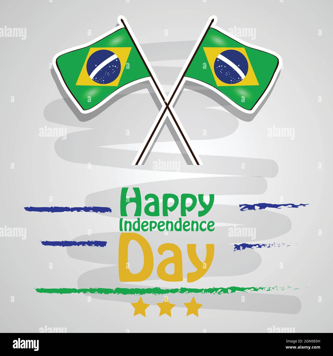 Brazil Independence Day Stock Vector Image & Art - Alamy