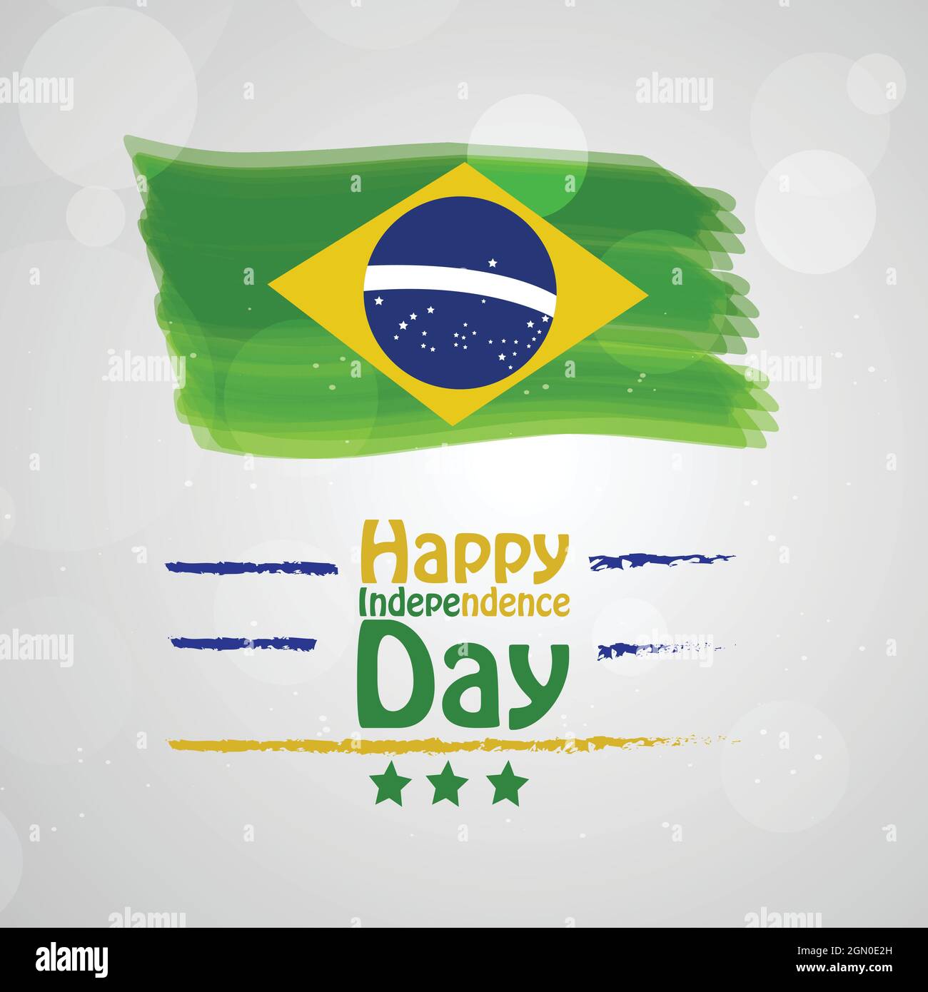 Brazil Independence Day Stock Vector