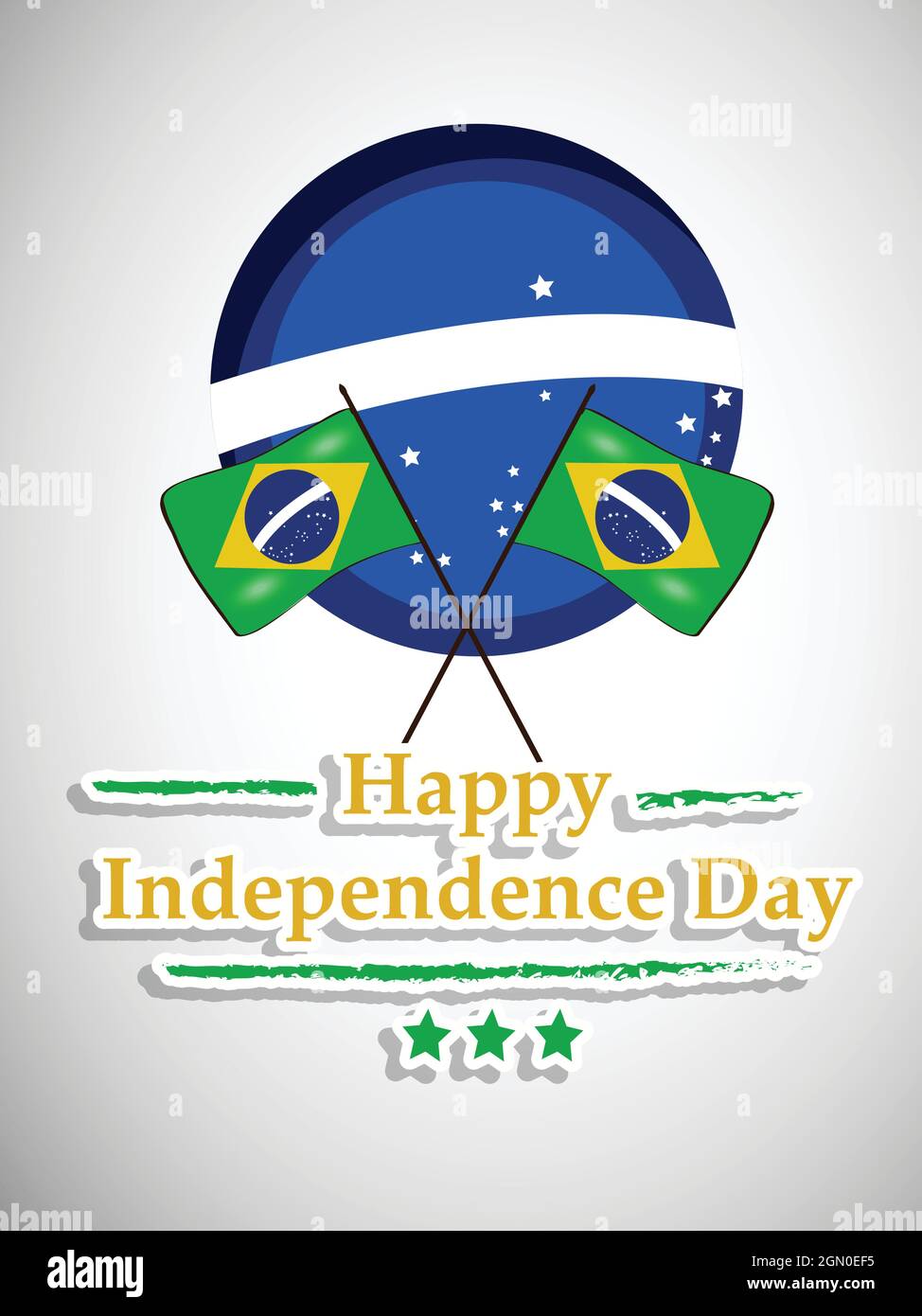 Brazil Independence Day Stock Vector Image & Art - Alamy