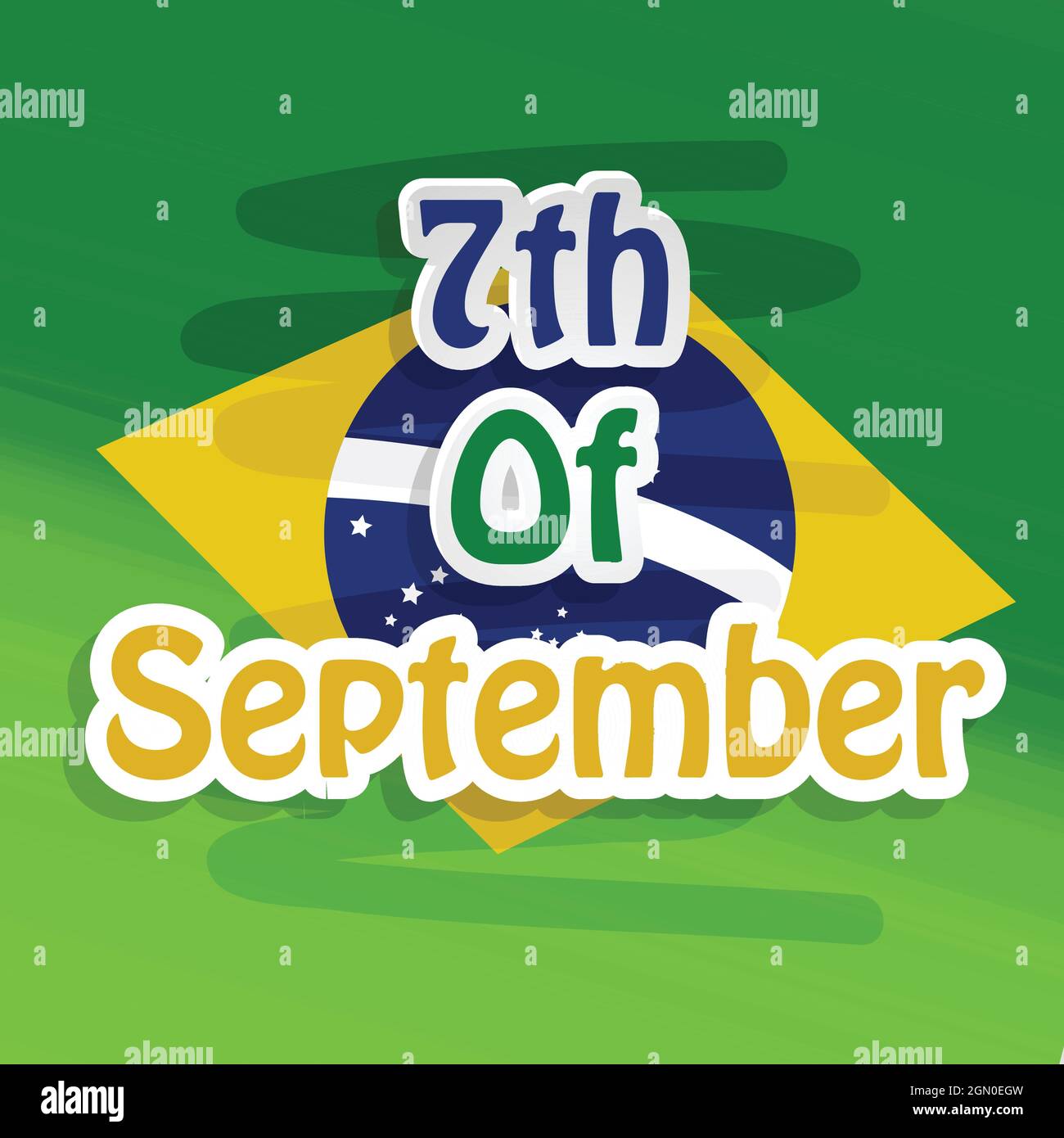 Brazil Independence Day Stock Vector Image & Art - Alamy