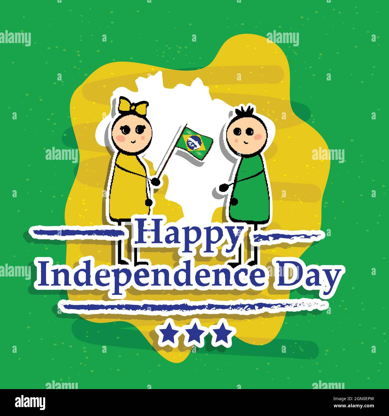 Brazil Independence Day Stock Vector Image & Art - Alamy