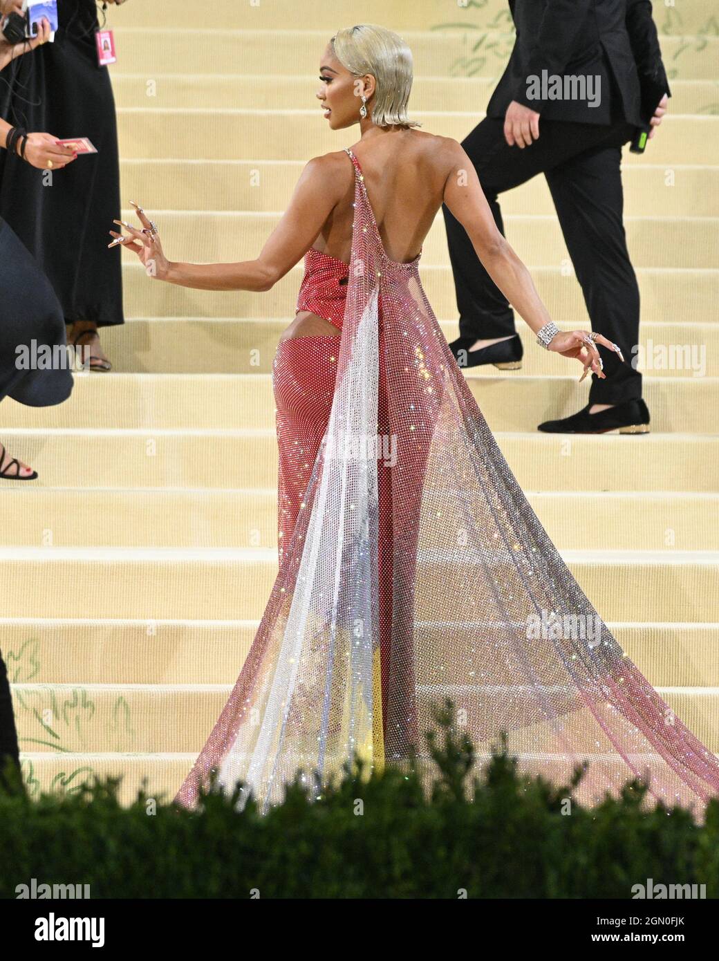 Saweetie attends The 2021 Met Gala Celebrating In America: A Lexicon Of