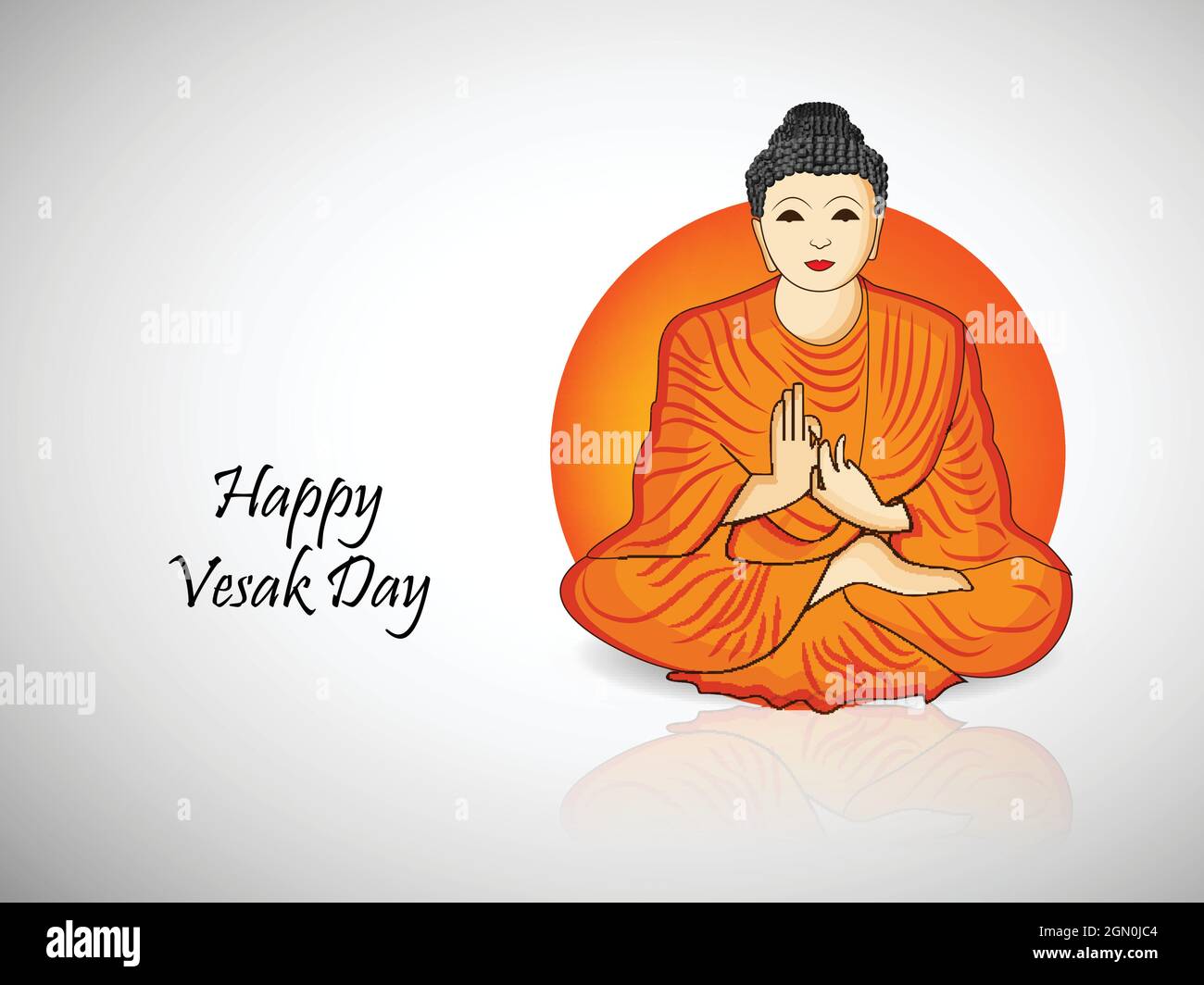 Buddha Purnima Buddhist Festival Background Stock Vector Image & Art - Alamy