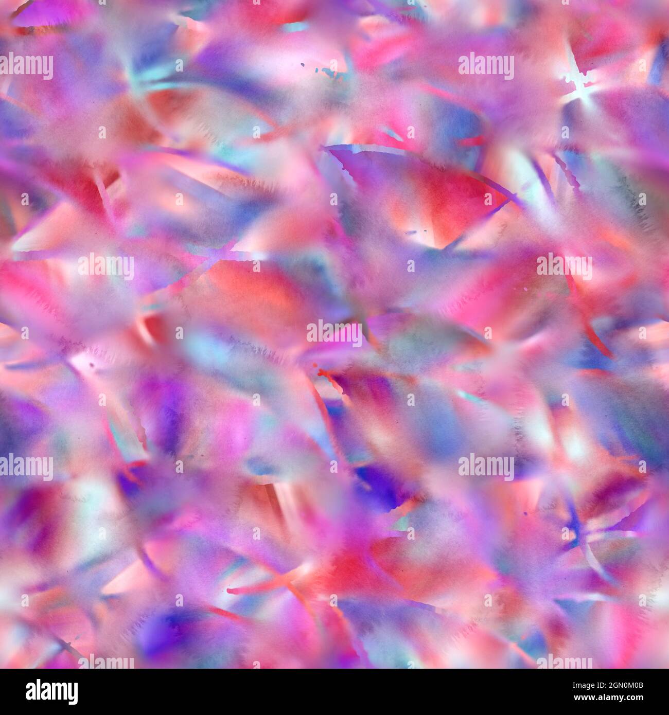 Seamless watercolor wash painting pattern swatch for surface print ...
