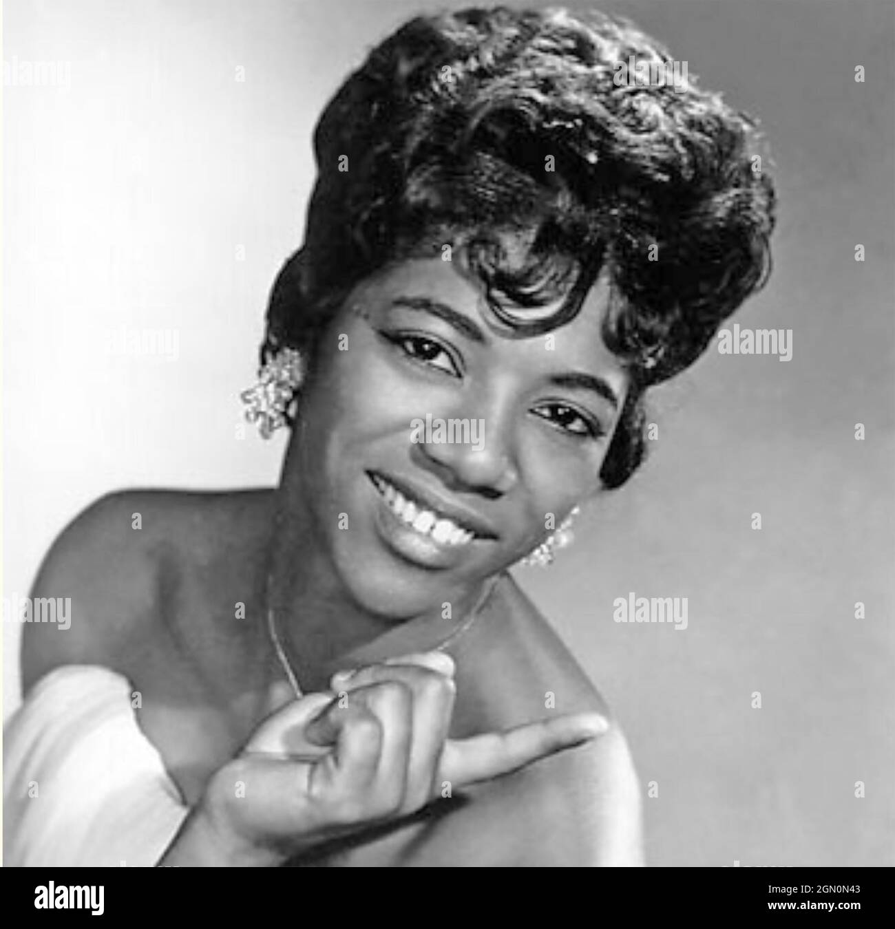 BARBARA LYNN Promotional photo of American R&B guitarist about  1965 Stock Photo