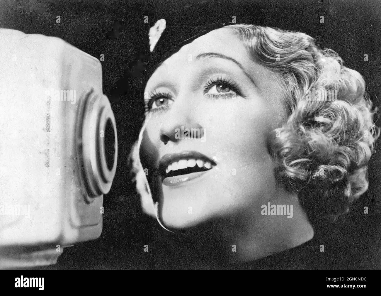 RUTH ETTING (1896-1978) American singer and film actress about 1935 Stock Photo
