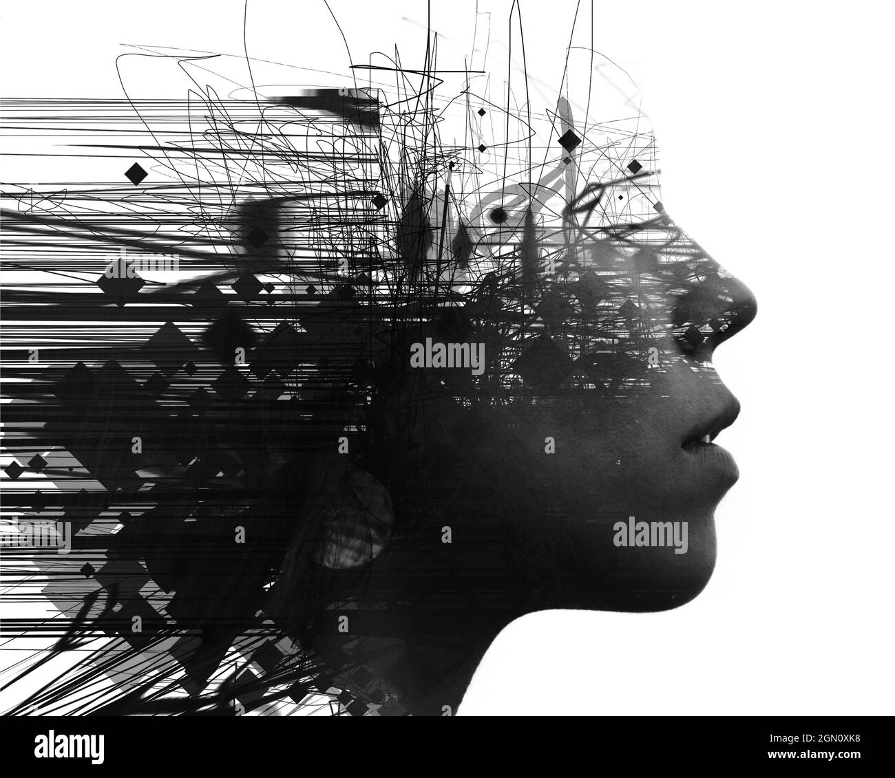 Digital Interference - Dark Glitch Effect Loop