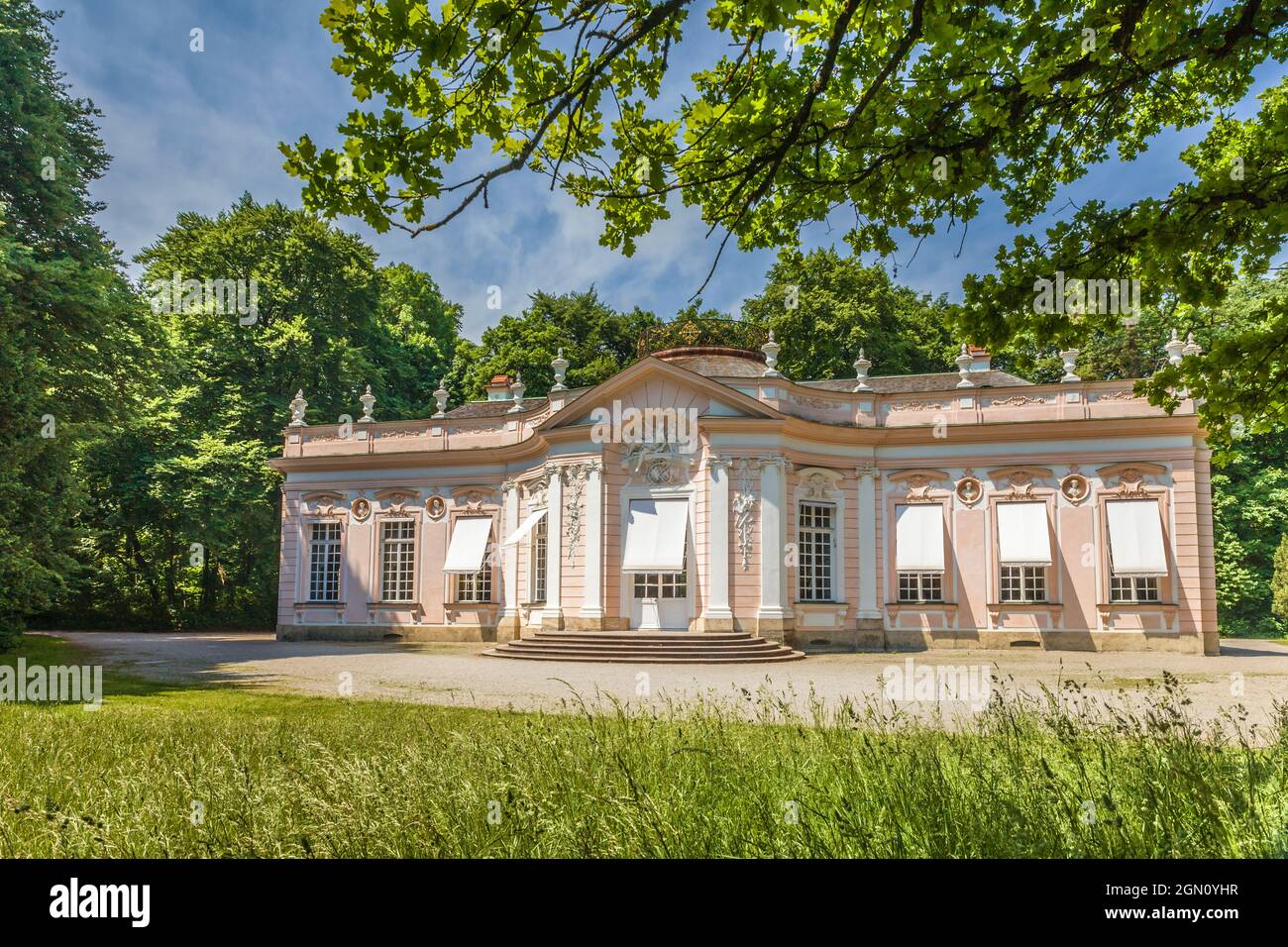 Amalienburg Pavillion in Nymphenburg Palace, Munich, Upper Bavaria ...
