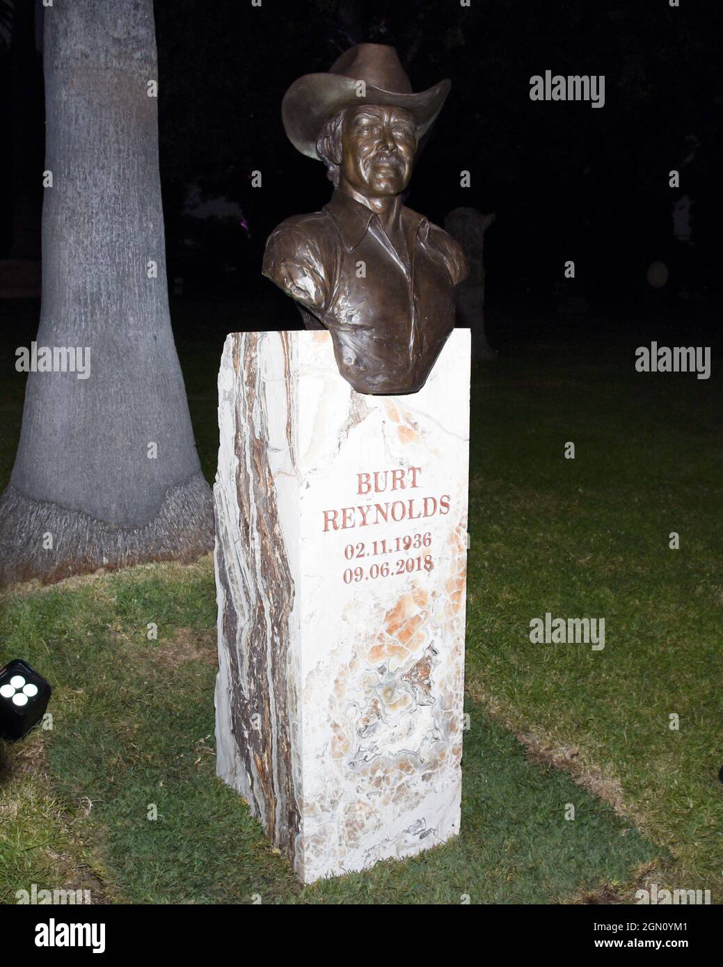 September 20 2021: The Bust of Burt Reynolds at the I Am Burt