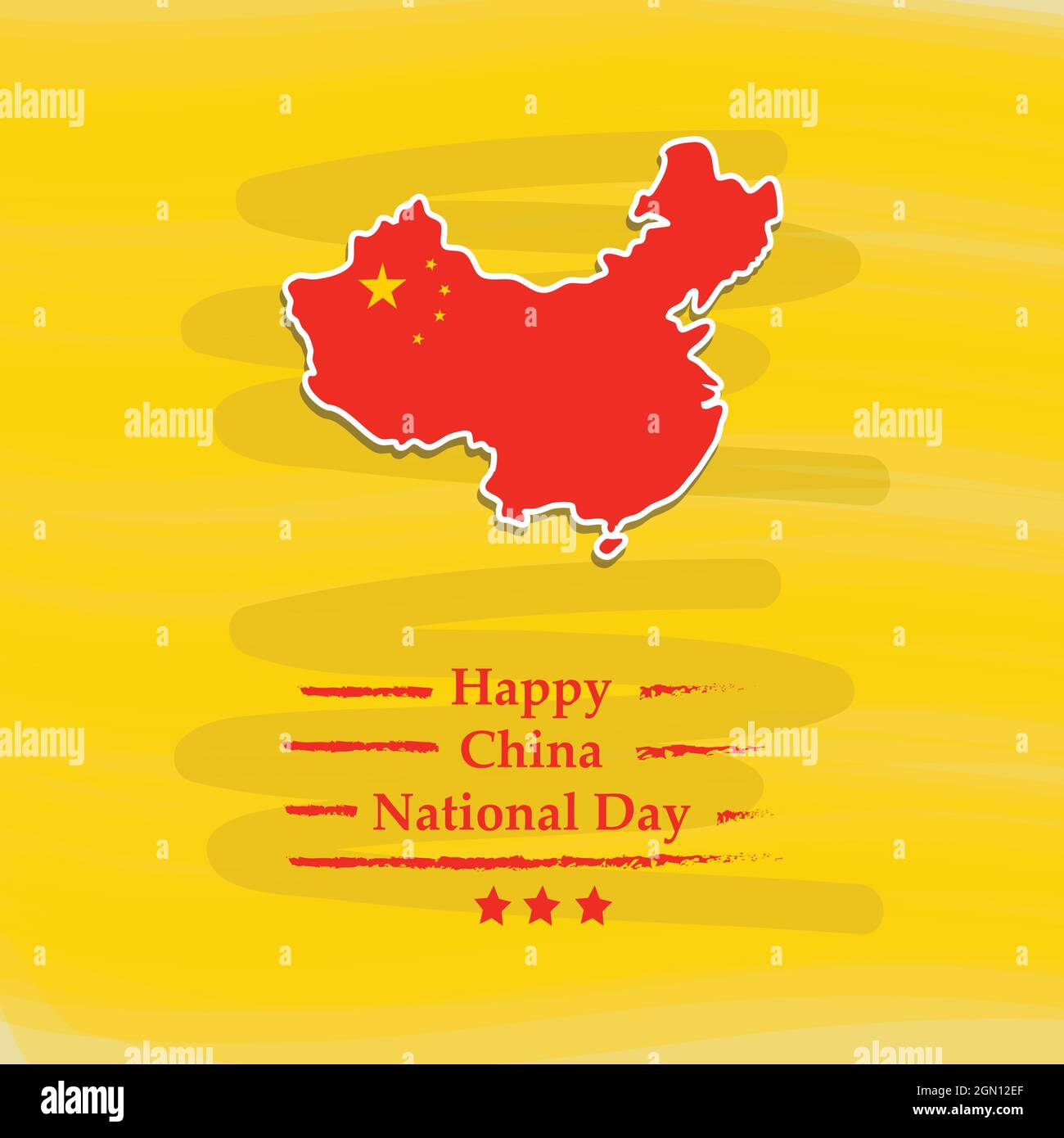 China National Day Stock Vector