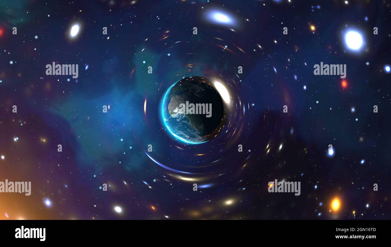 Planet Earth Seen From Space Stock Photo - Alamy