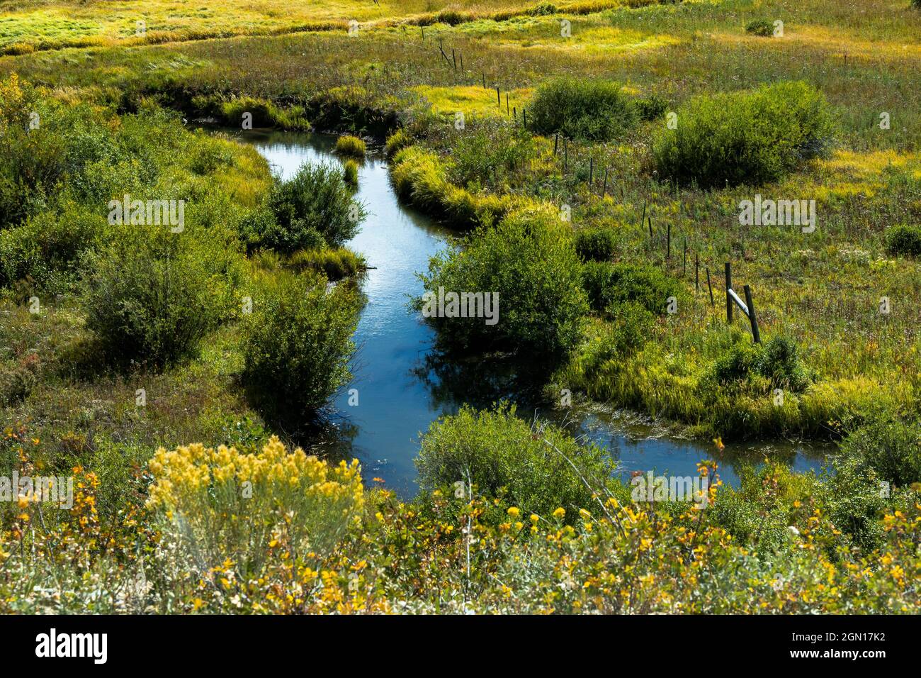 Water flowing down from mountains hi-res stock photography and images ...