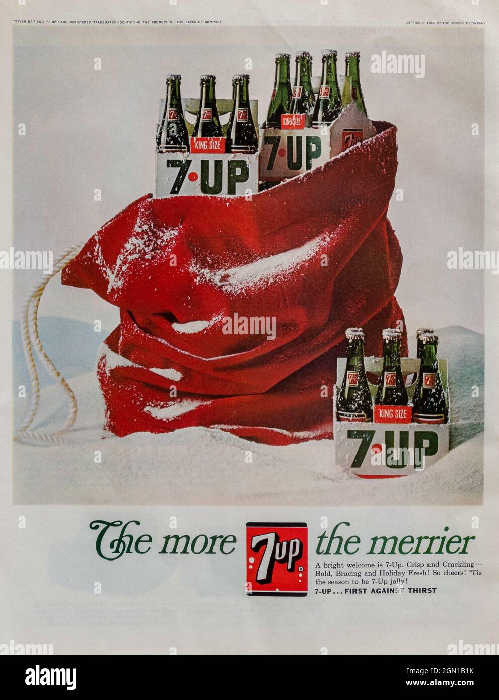 'The Saturday Evening Post' 17 December 1966 Magazine Advert, USA Stock Photo