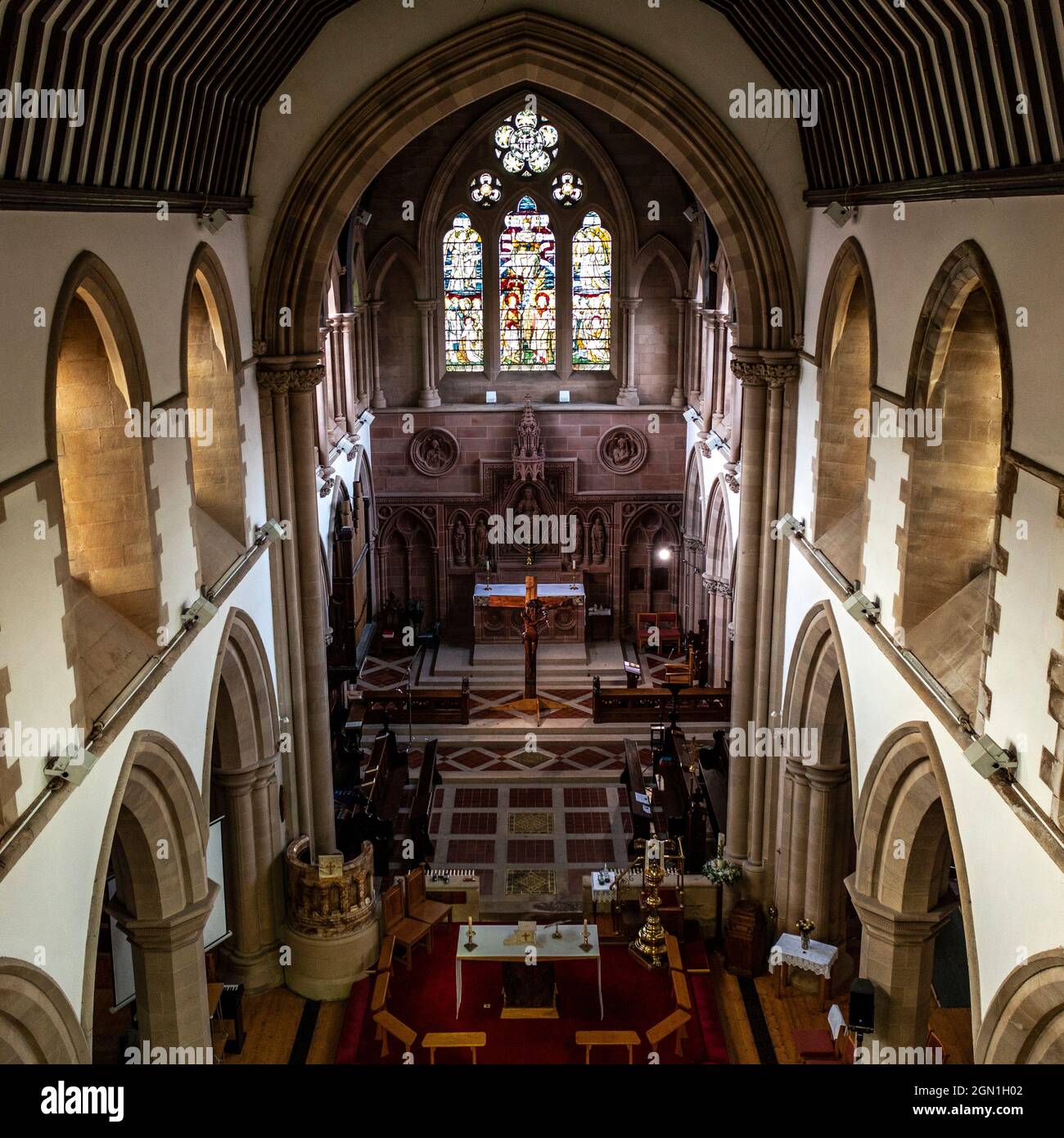 Dumbarton, Scotland, UK. 21st Sep, 2021. PICTURED A dramatic memorial