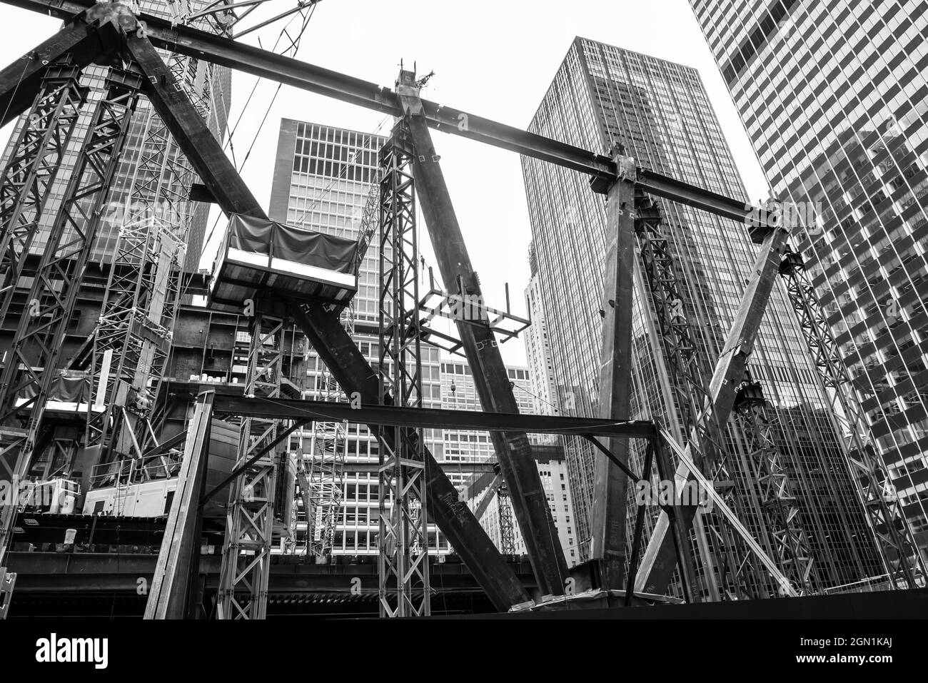 buildings in black and white Stock Photo - Alamy
