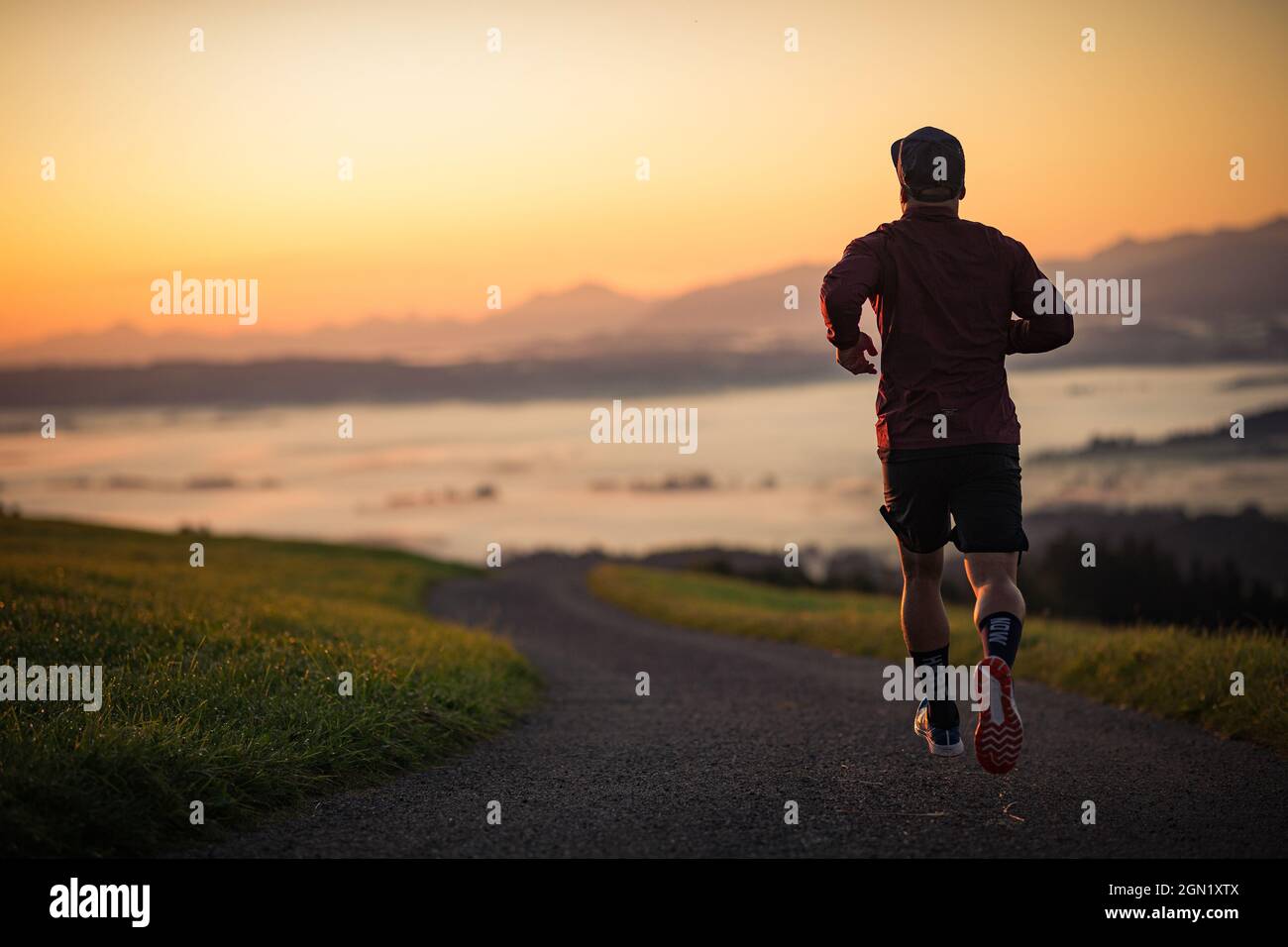 General view runners hires stock photography and images Alamy