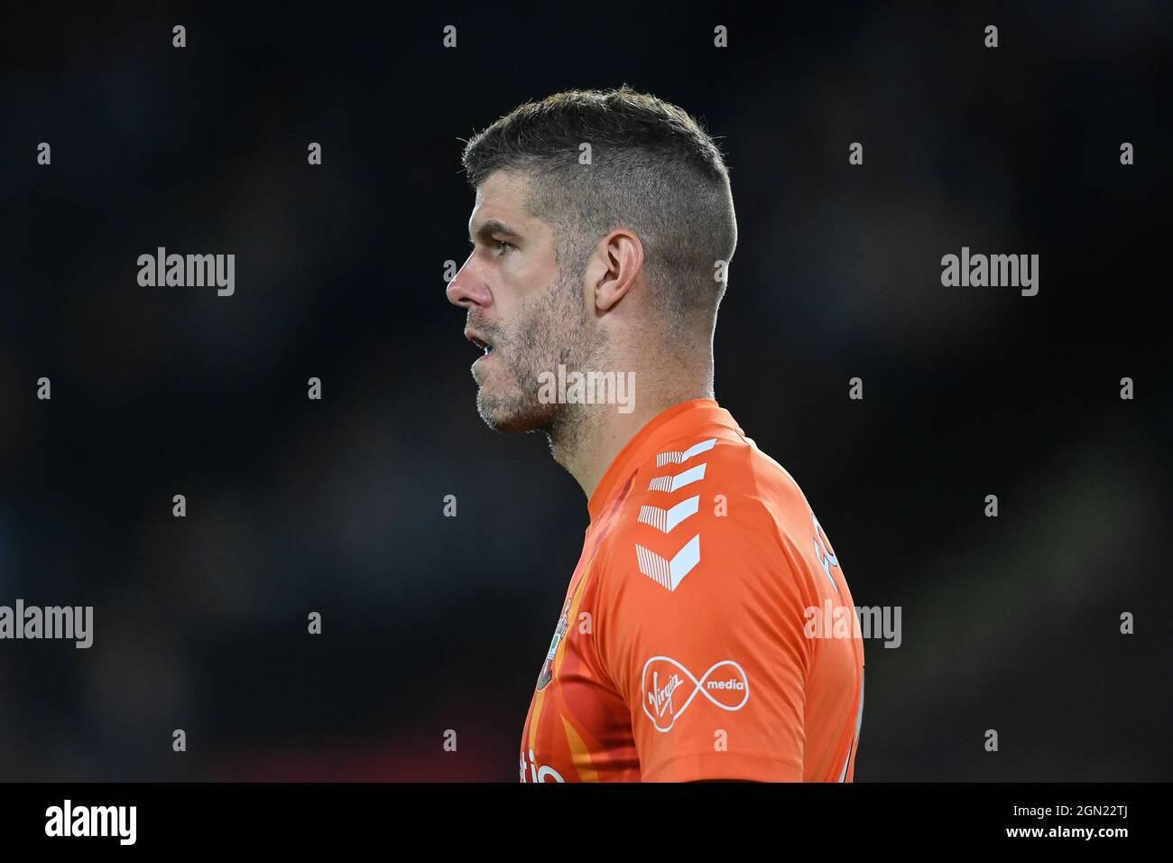 Fraser Forster #44 of Southampton during the game in ,  on 9/21/2021. (Photo by Craig Thomas/News Images/Sipa USA) Stock Photo