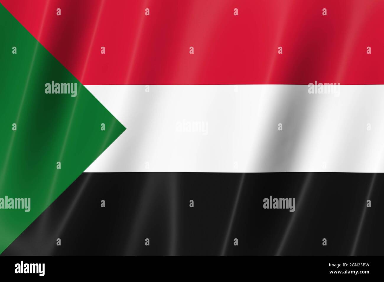 Sudan flag hi-res stock photography and images - Alamy