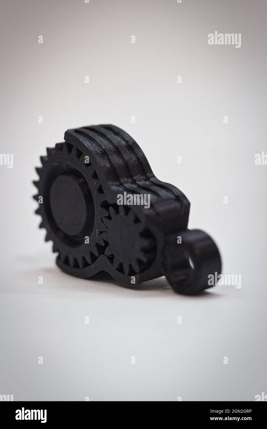 Gears background empty space hi-res stock photography and images - Alamy