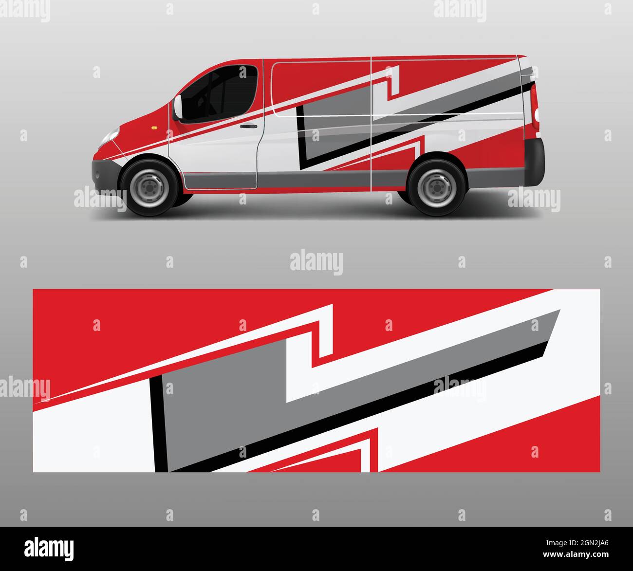 Graphic abstract wave designs for wrap vehicle, race car, branding car ...