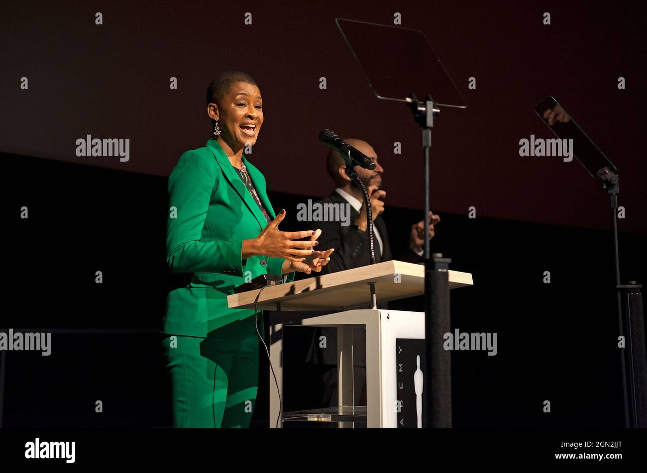 Jacqueline Stewart, Chief Artistic and Programming Officer, at the Academy Museum of Motion Pictures, Los Angeles, California Stock Photo