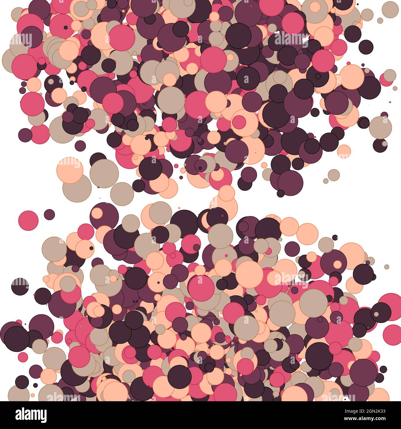 Colorful Universe Distribution Computational Generative Art background illustration Stock Vector