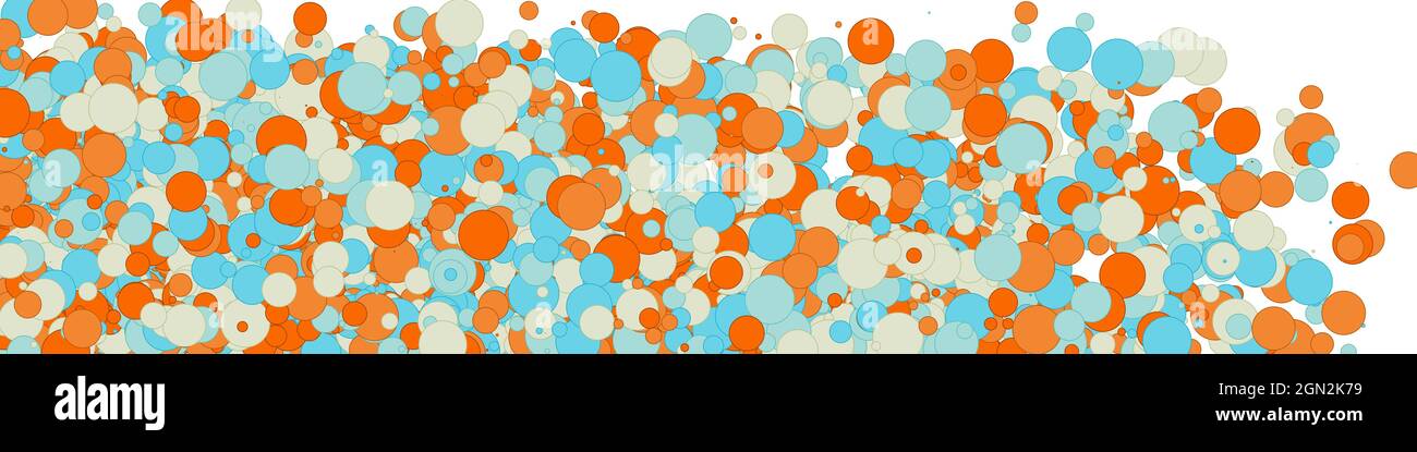 Colorful Universe Distribution Computational Generative Art background illustration Stock Vector