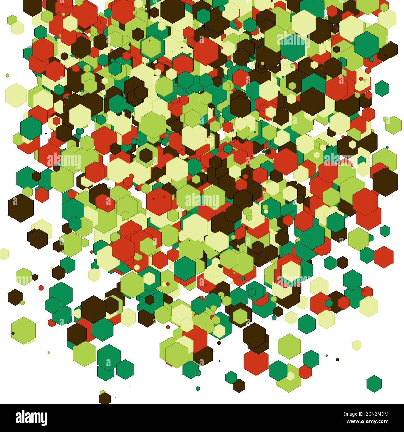Colorful Universe Distribution Computational Generative Art background illustration Stock Vector