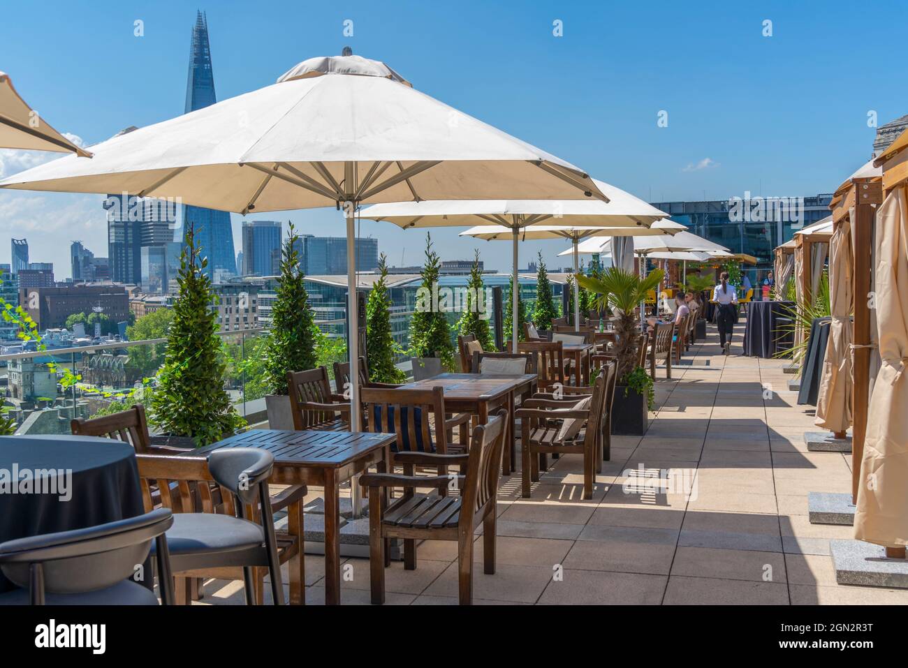 View of the Shard from rooftop bar, London, England, United Kingdom, Europe Stock Photo Alamy
