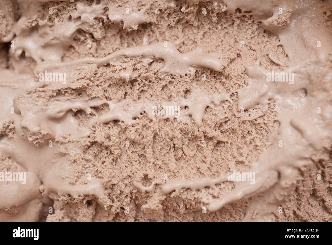 Chocolate ice cream background Stock Photo - Alamy