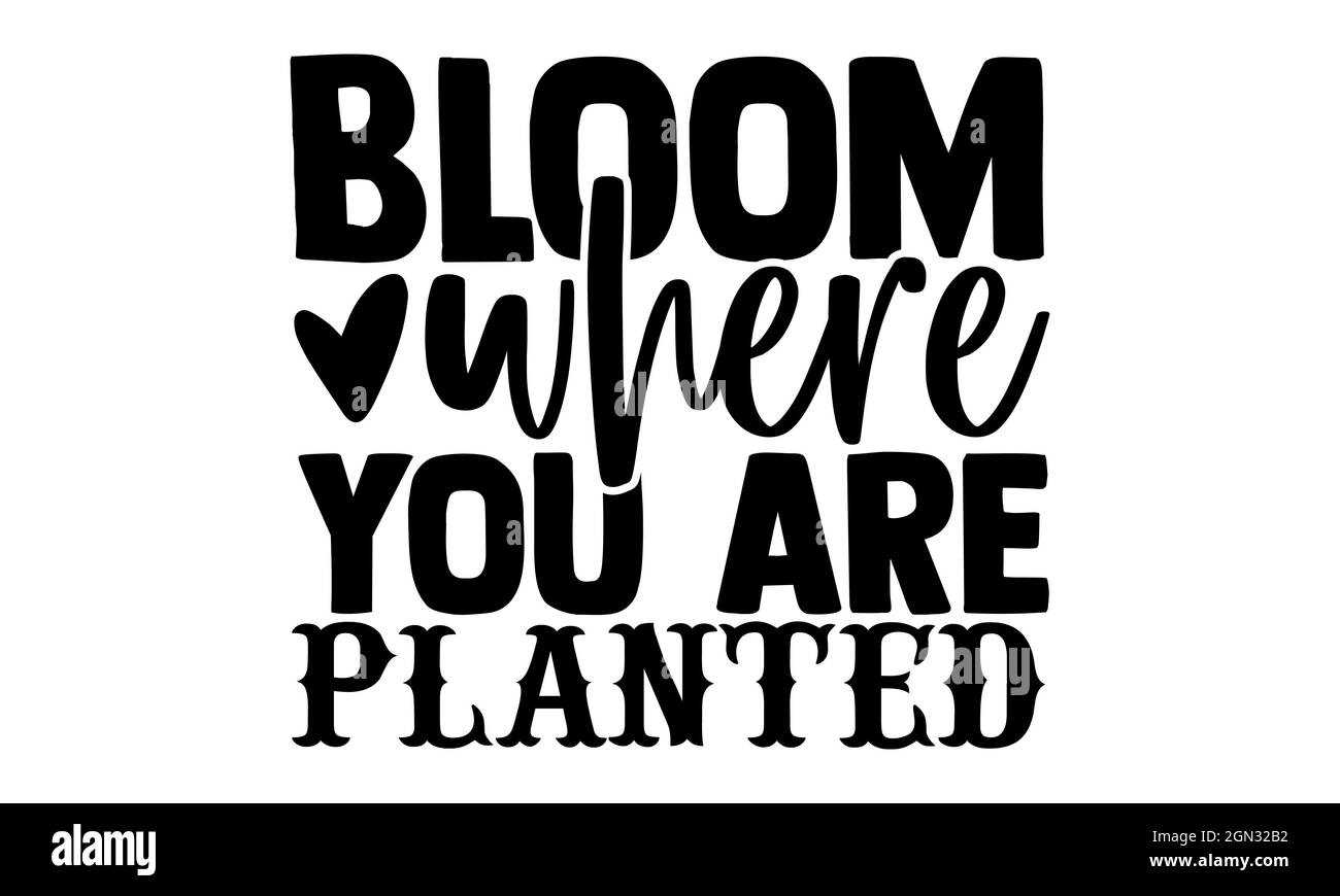 Planted by hand Black and White Stock Photos & Images - Alamy