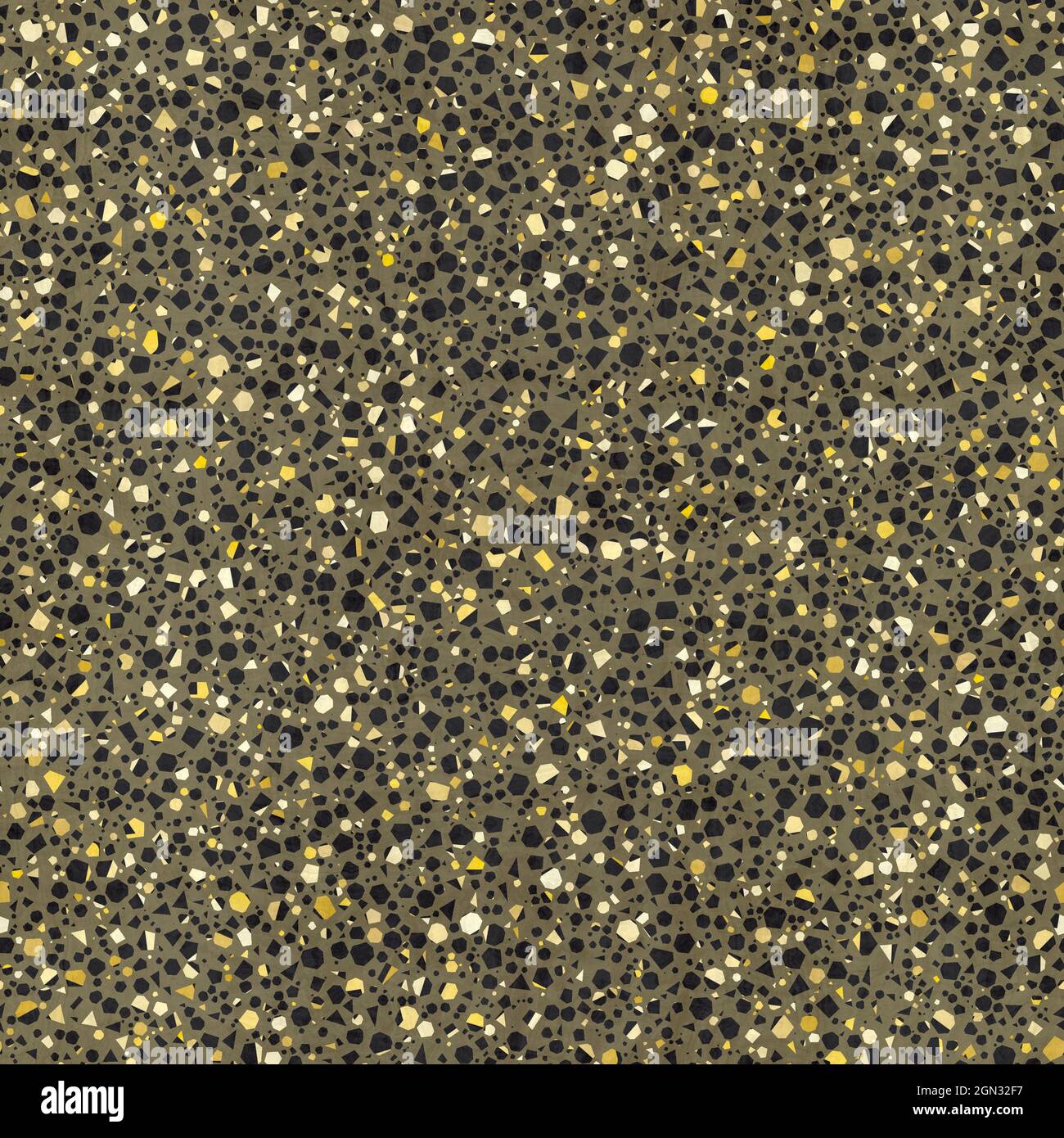 Seamless modern abstract random terrazzo pattern swatch Stock Photo - Alamy