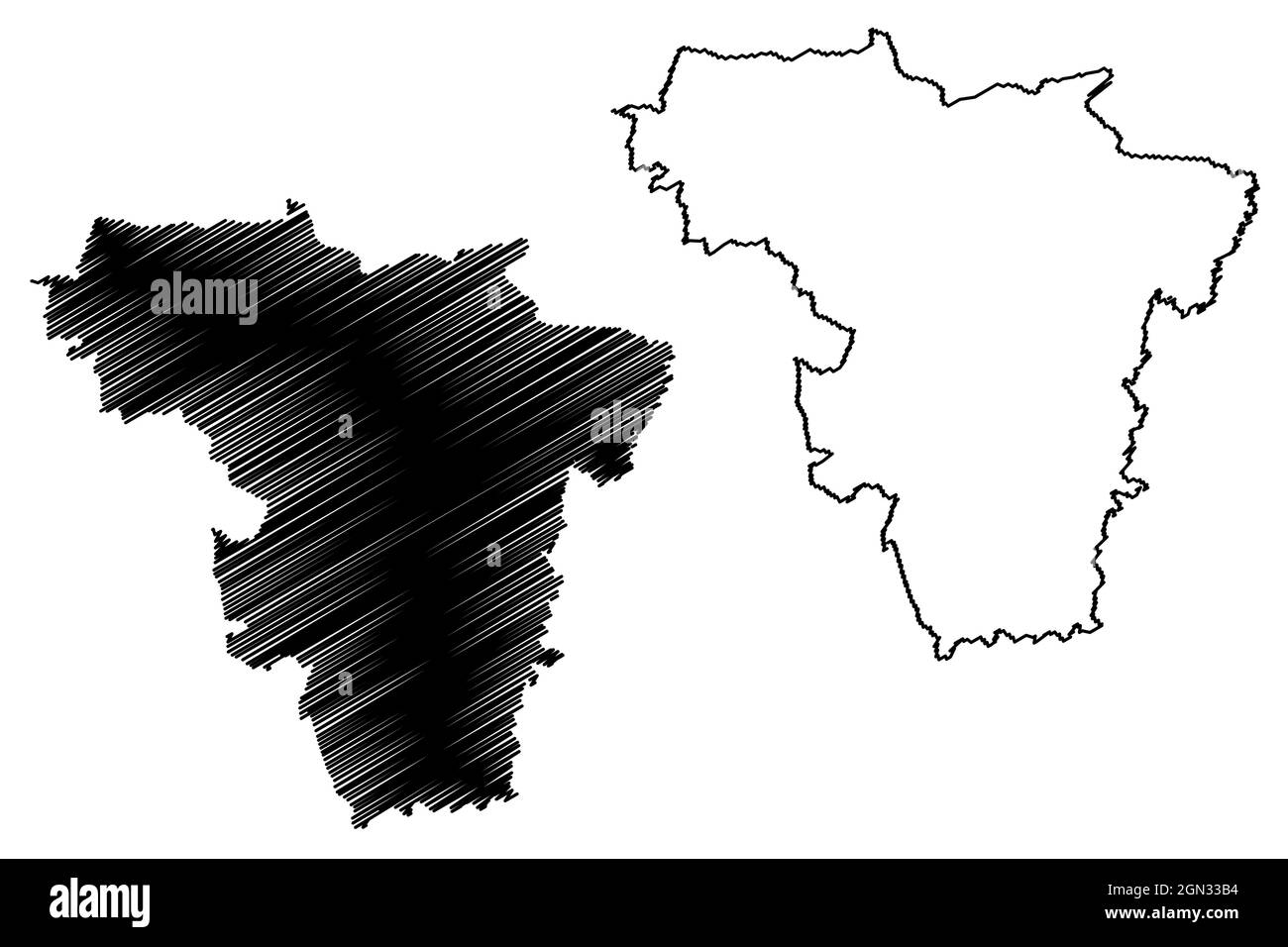 Cachar District Map